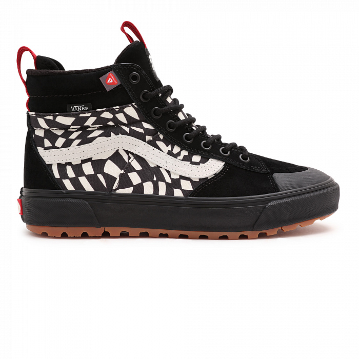 

Кеды мужские Vans UA SK8-HI MTE-2 BLACK/WARPED CH черные 7 UK, UA SK8-HI MTE-2 BLACK/WARPED CH