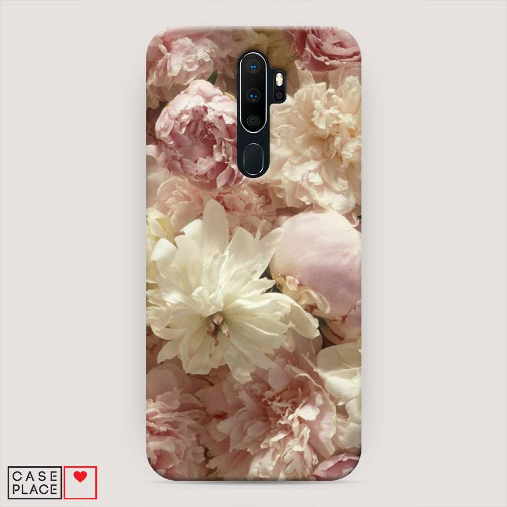 

Пластиковый чехол "Пионы светлые" на Oppo A5 (2020), 251320-6