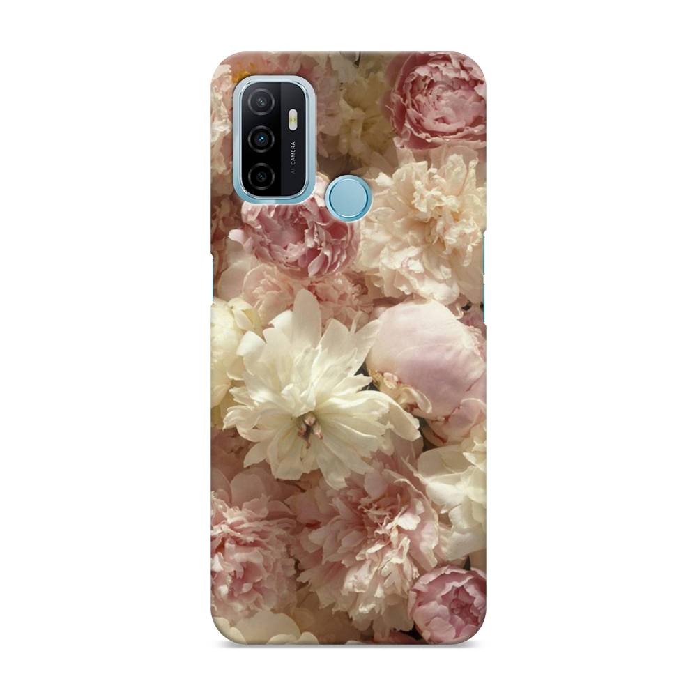 

Пластиковый чехол "Пионы светлые" на Oppo A53, 254320-6