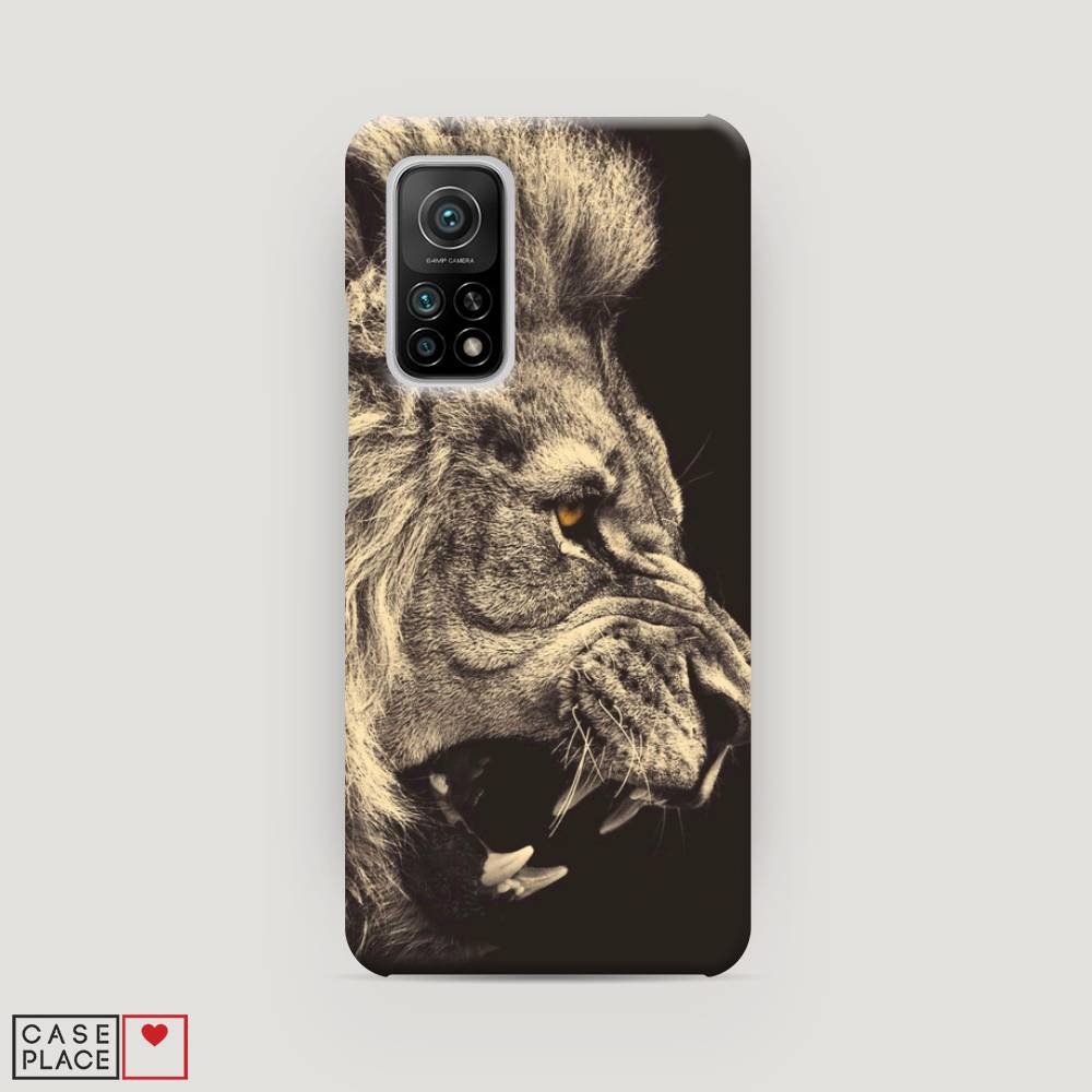 

Пластиковый чехол "Львиный рык 2" на Xiaomi Mi 10T Pro, 37720-1