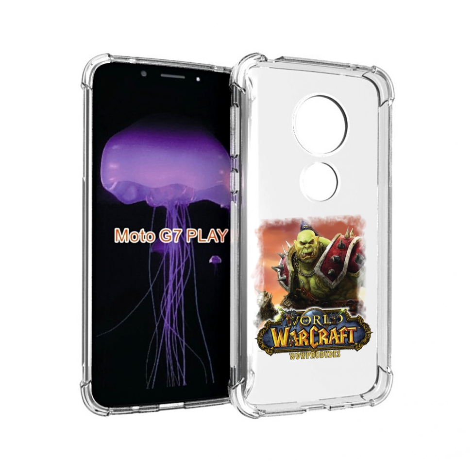 

Чехол MyPads Варкрафт для Motorola Moto G7 Play, Прозрачный, Tocco