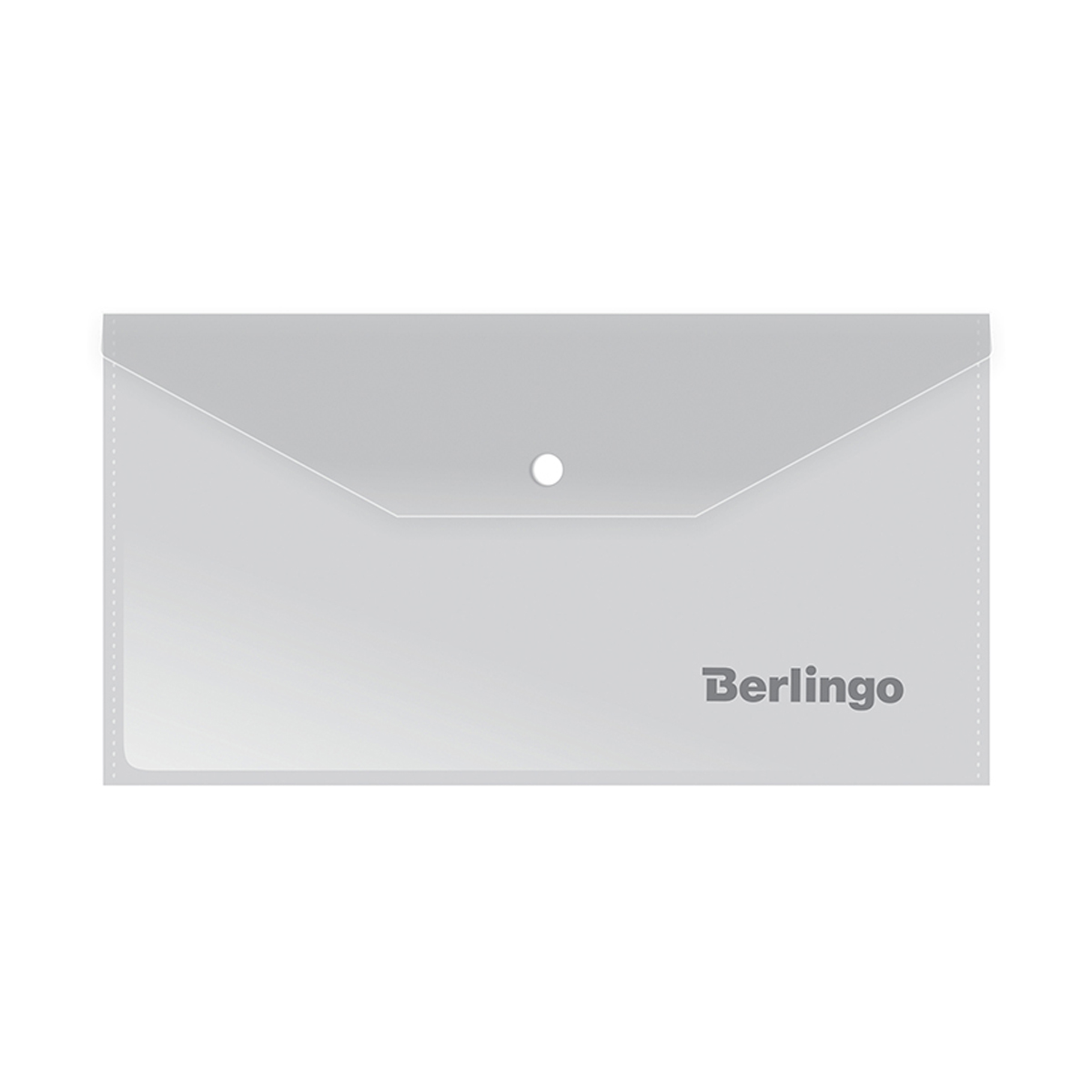 

Папка-конверт на кнопке Berlingo, С6, 180мкм, матовая, (5шт.), Прозрачный
