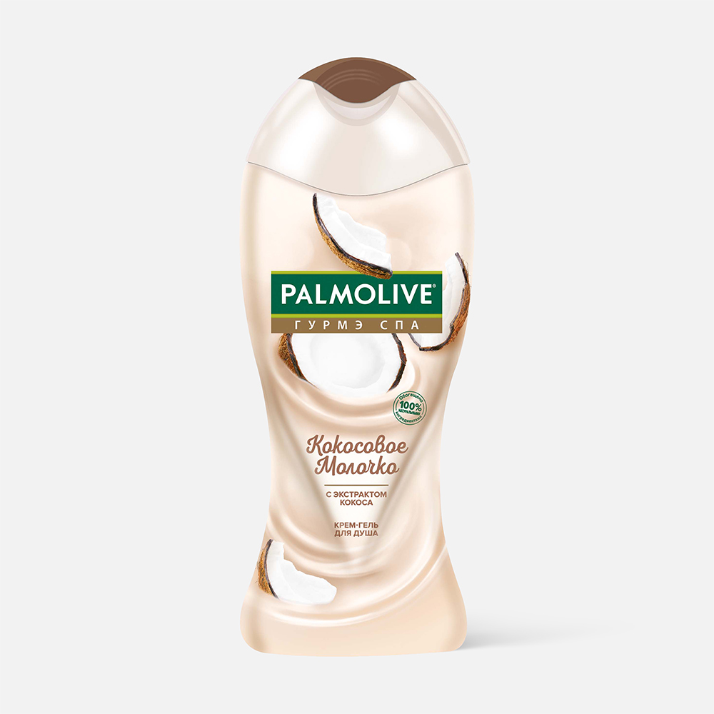 Крем-гель для душа Palmolive Гурмэ СПА кокосовое молочко, с экстрактом кокоса 250 мл