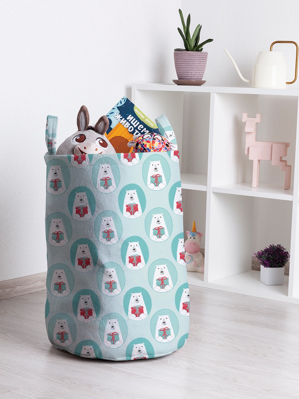 

toba_380863_M Корзина для игрушек 35x50 см