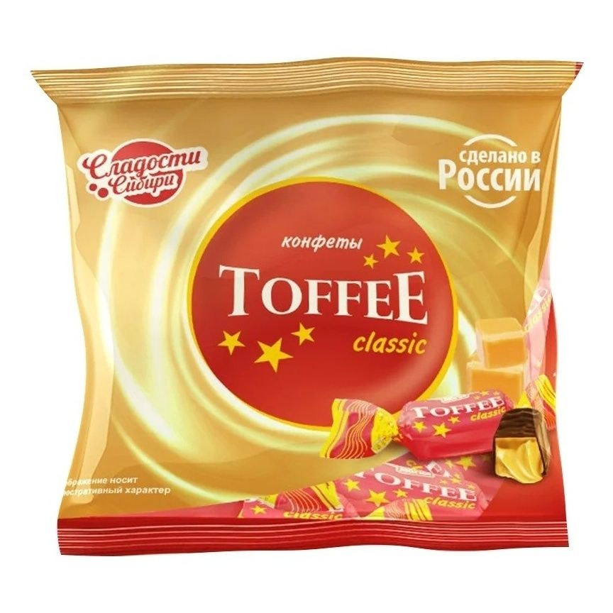 

Конфеты глазированные Сладости Сибири Toffee 200 г в ассортименте (вкус по наличию)
