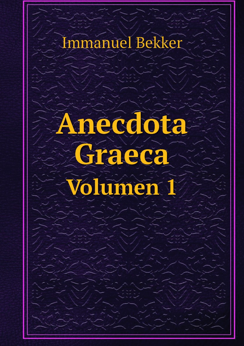 

Anecdota Graeca