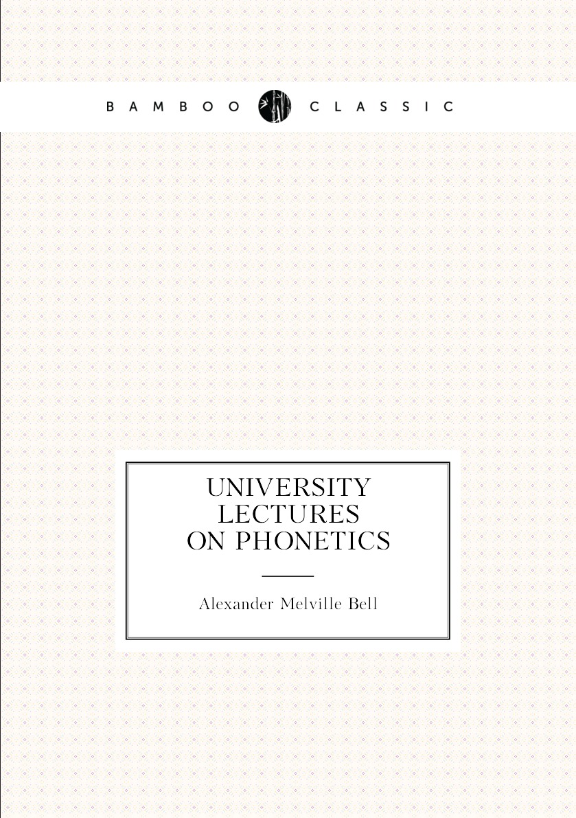 

University lectures on phonetics