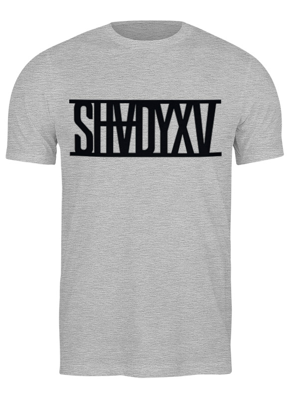 

Футболка мужская Printio Eminem shadyxv серая XL, Серый, Eminem shadyxv