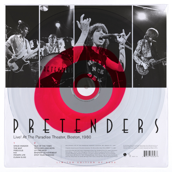 

Pretenders / Live! At the Paradise, Boston, 1980 (Limited Edition)(Clear Vinyl)(LP)