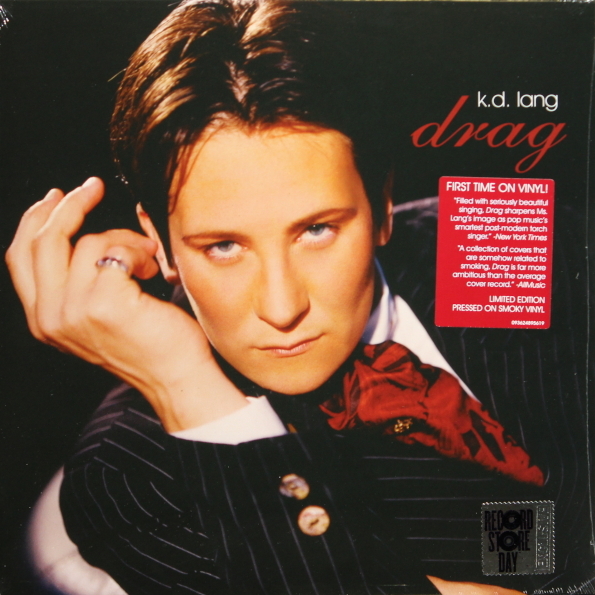 фото K.d. lang / drag (limited edition)(clear vinyl)(2lp) warner music