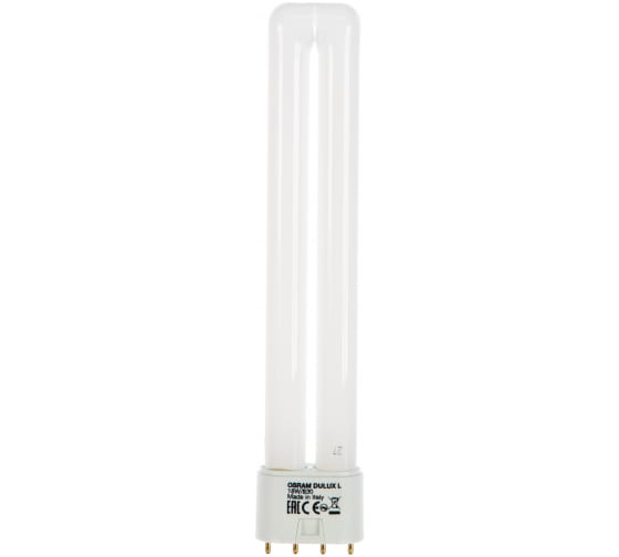 

Лампа энергосберегающая КЛЛ 18Вт Dulux L 18 830 2G11 010731 4050300010731 LEDVANCE