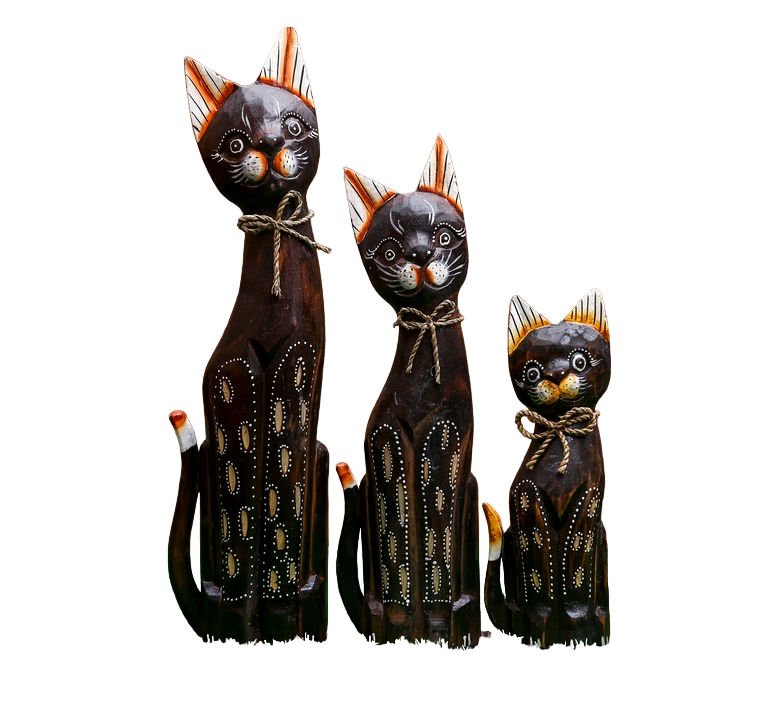 

Сувенир "Верные кошечки", набор 3 шт. Sima-Land