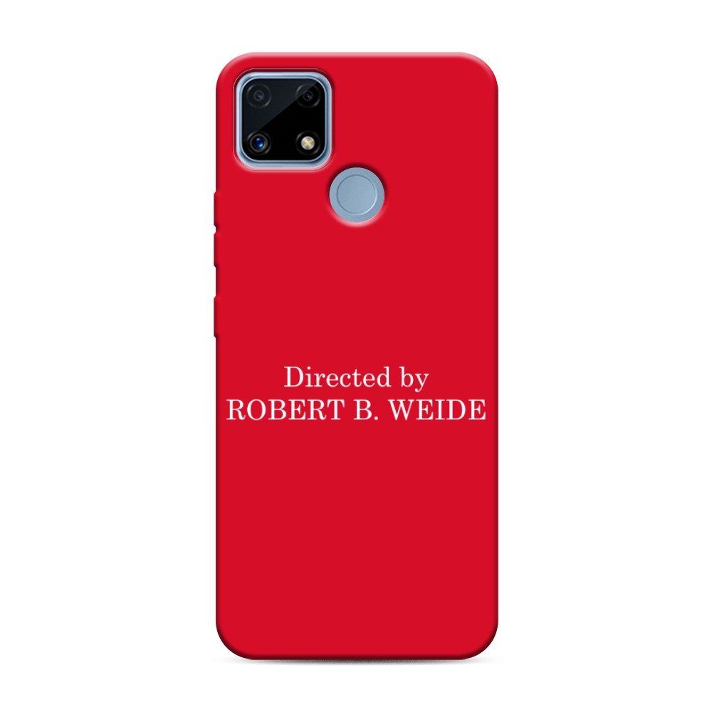 фото Матовый силиконовый чехол "robert b weide" на realme c25 awog