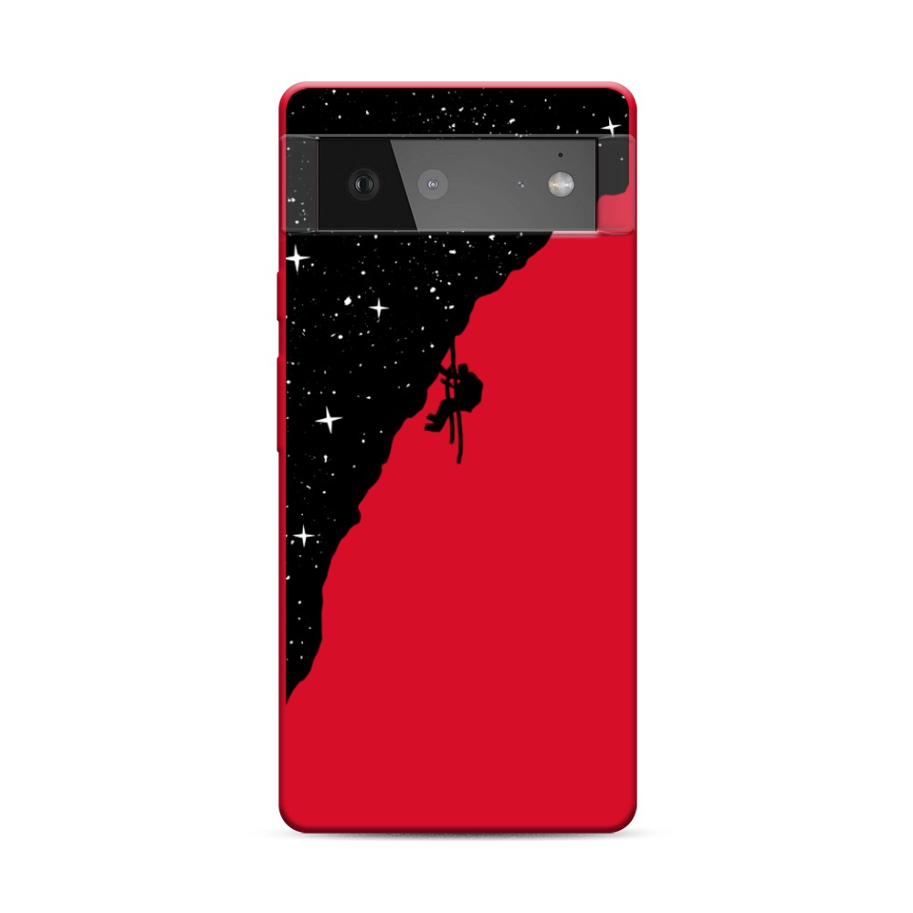 

Чехол Awog на Google Pixel 6 "Скалолаз в космосе", Разноцветный, 270853-1