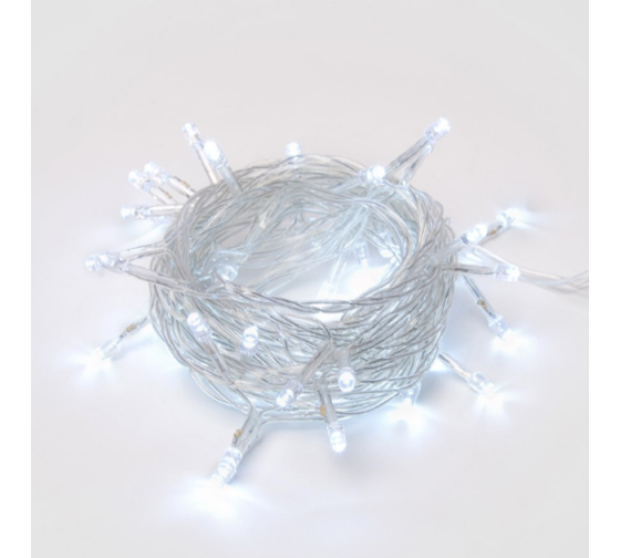 

ULD-S0500-050 DTA WHITE IP20 Гирлянда светодиодная с контроллером, 5м. 50 светодиодов. Бел