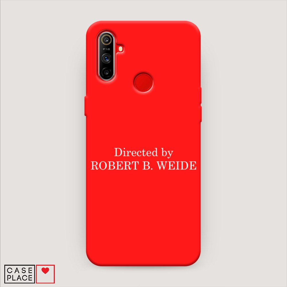 фото Матовый силиконовый чехол "robert b weide" на realme c3 awog