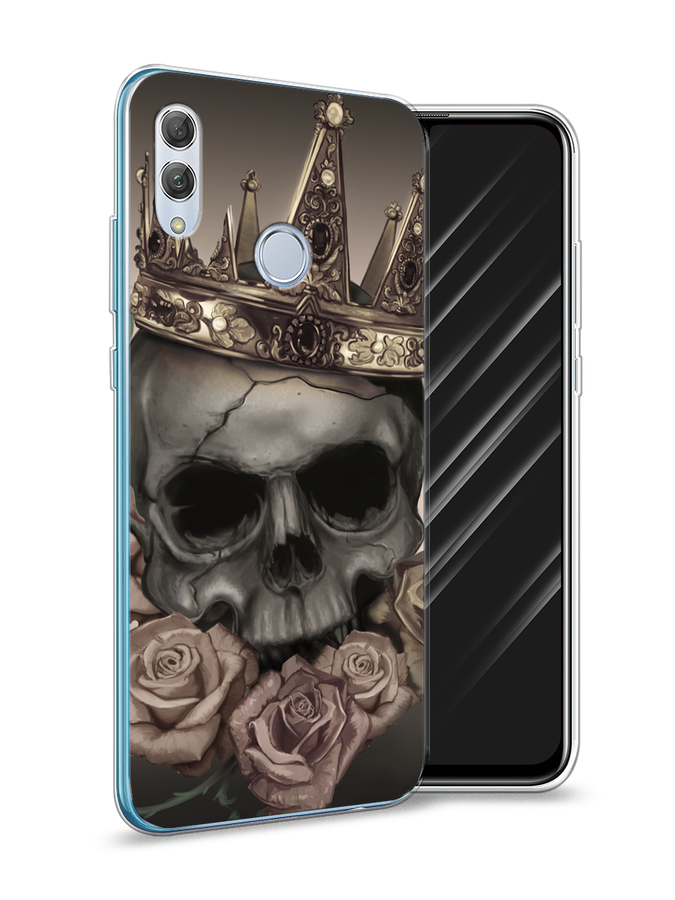 

Чехол Awog на Honor 10 Lite "Череп 22", Серый;черный;бежевый, 67550-9