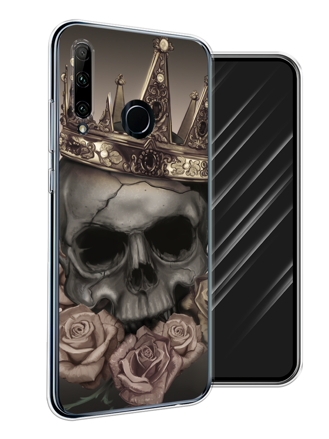 

Чехол Awog на Honor 20 Lite 2019 "Череп 22", Серый;черный;бежевый, 68950-9