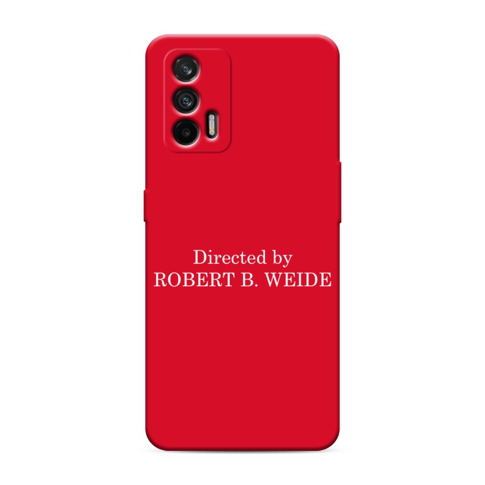 фото Матовый силиконовый чехол "robert b weide" на realme gt awog