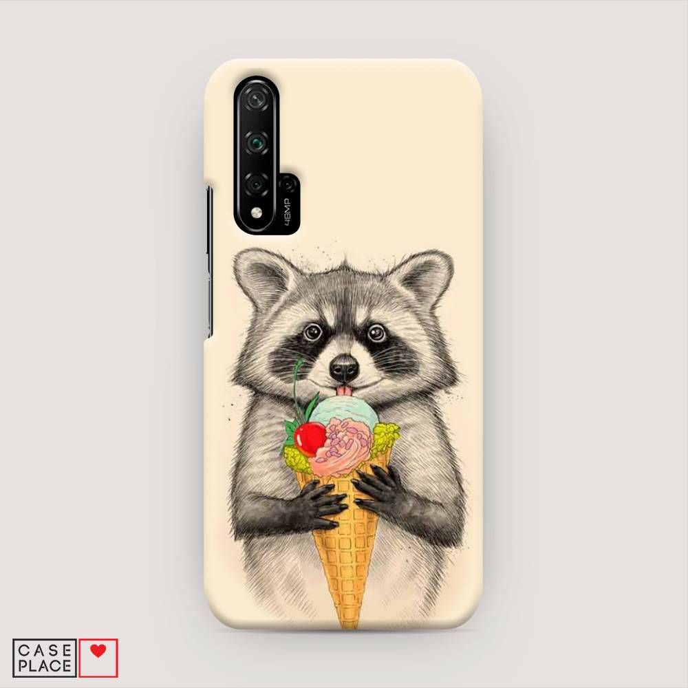 

Чехол Awog "Енот с мороженым" для Huawei Nova 5T, 610520-7
