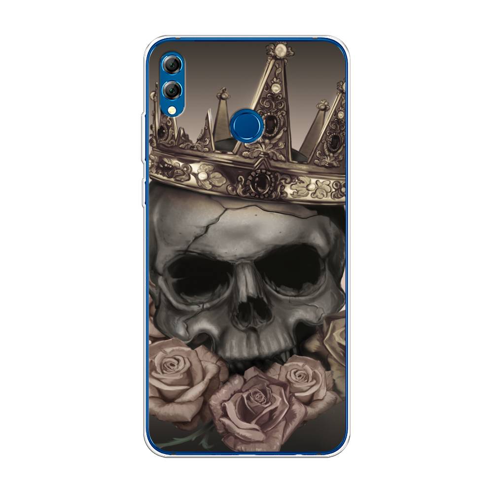 

Чехол Awog на Honor 8X Max "Череп 22", Серый;черный;бежевый, 66550-9