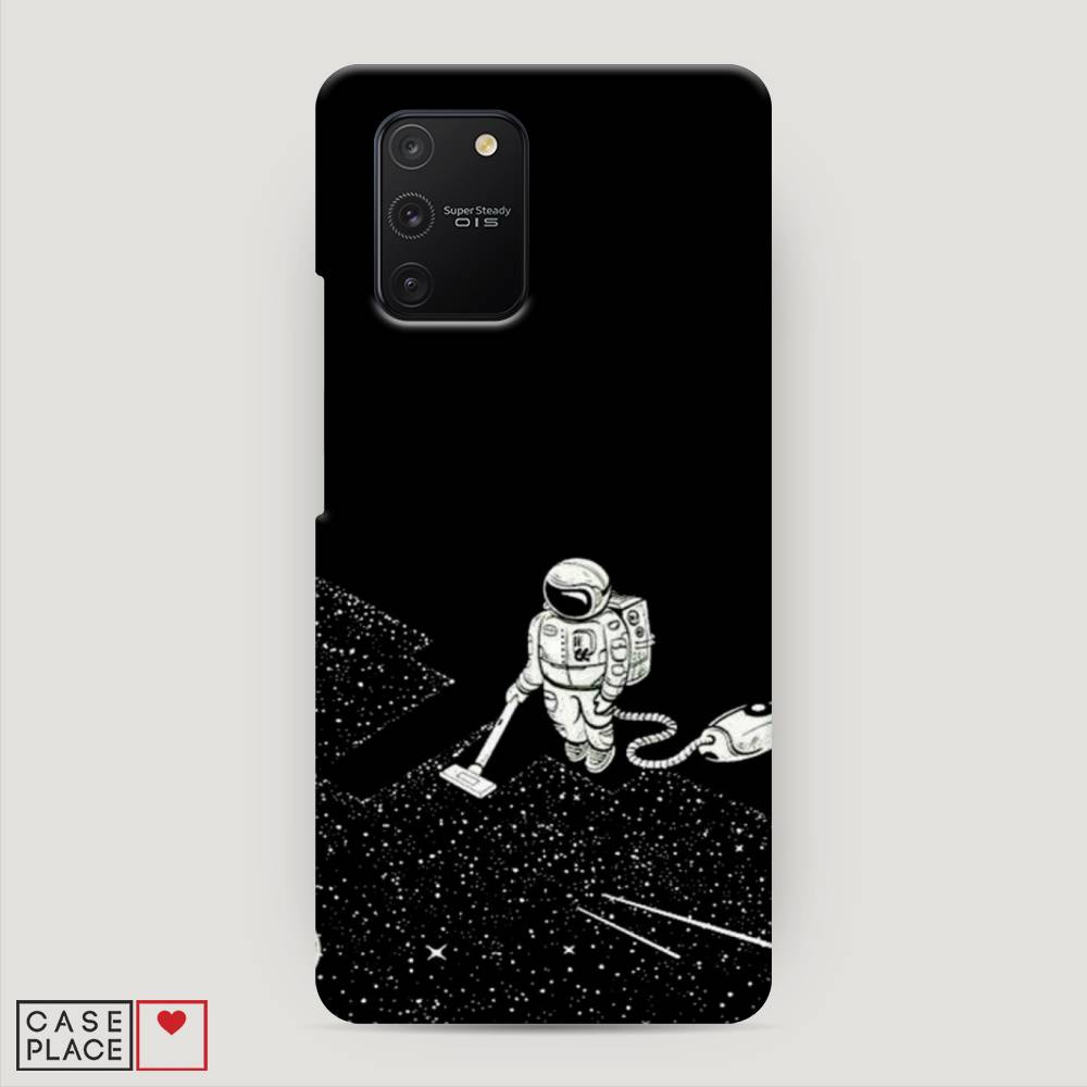 

Пластиковый чехол "Космонавт с пылесосом" на Samsung Galaxy A91, 29920-3
