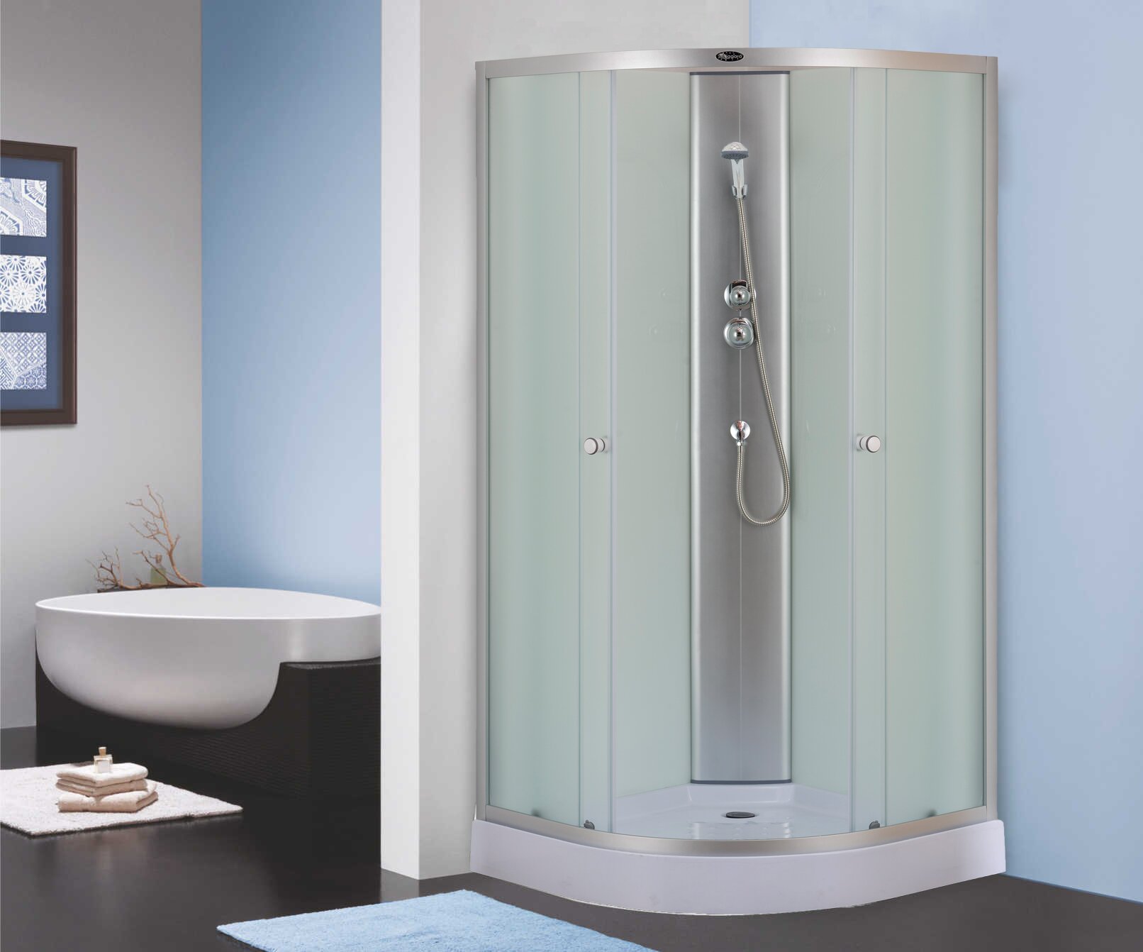 

Душевая кабина Niagara NG 4301-14BK без крыши