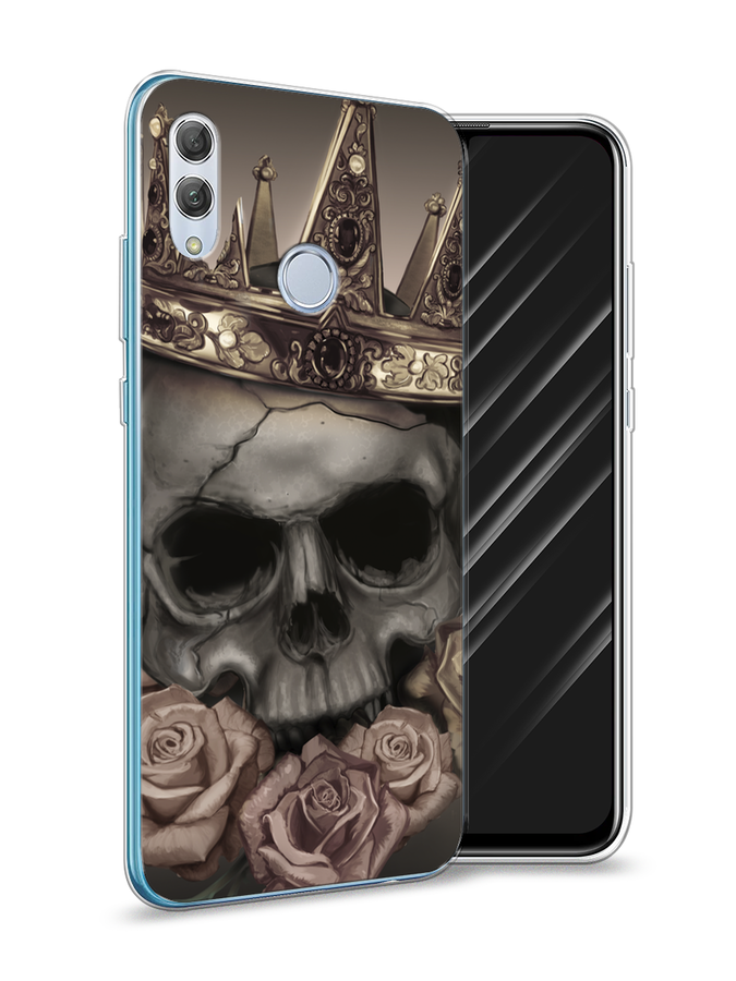 

Чехол Awog на Huawei P Smart 2019 "Череп 22", Серый;черный;бежевый, 67250-9