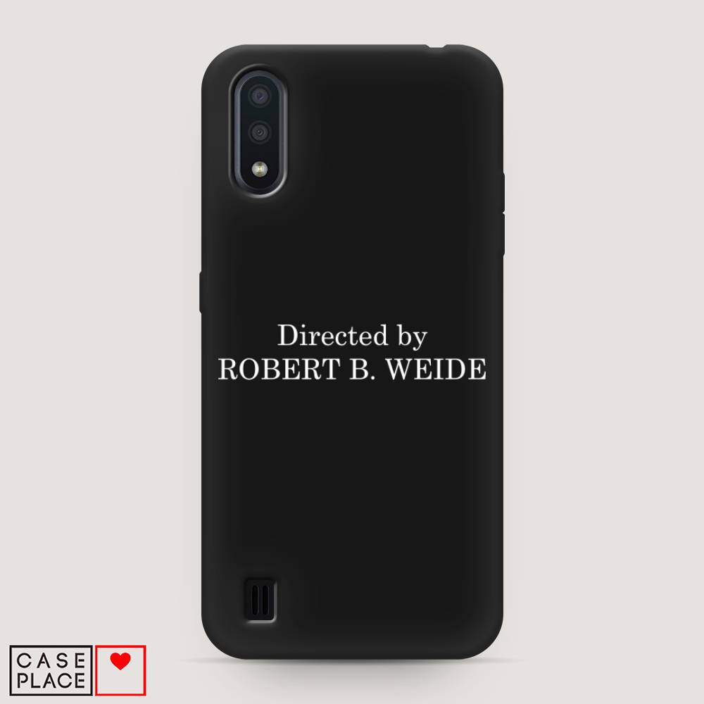 фото Матовый силиконовый чехол "robert b weide" на samsung galaxy a01 awog