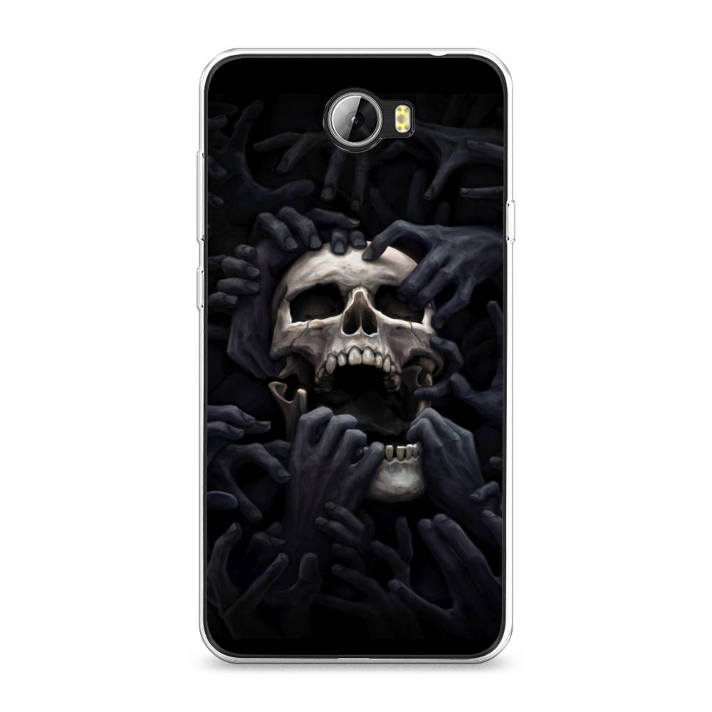 

Чехол Awog на Honor 5A "Череп 29", Черный;серый, 60350-9