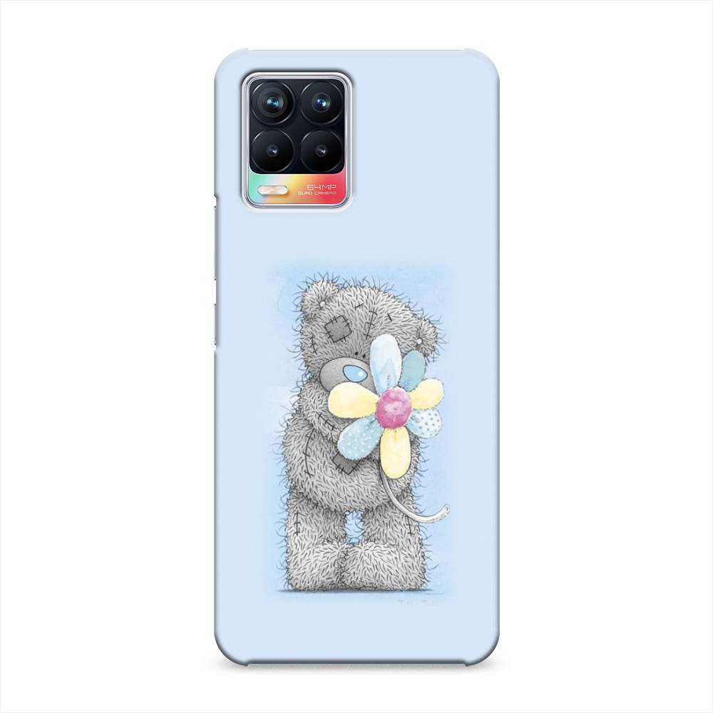 

Пластиковый чехол "Me to you с ромашкой" на Realme 8, 255420-1