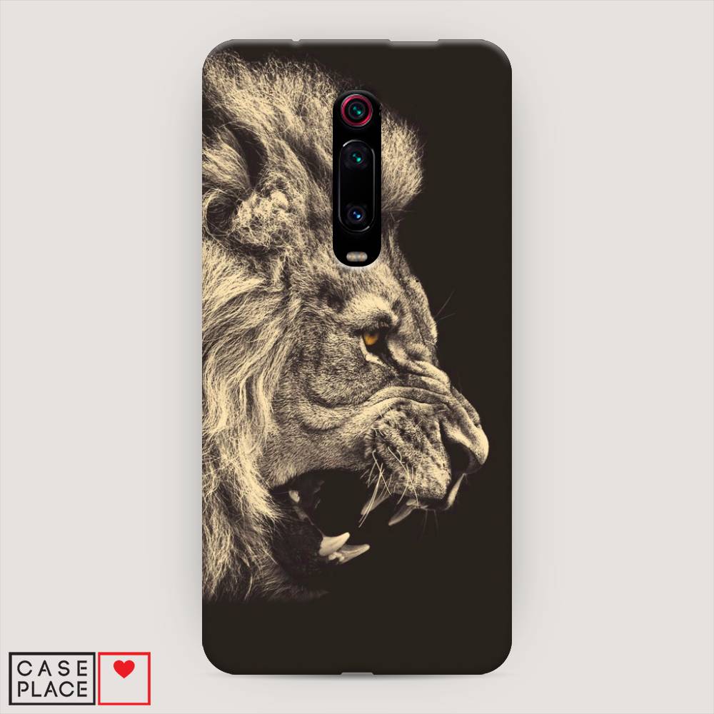 

Пластиковый чехол "Львиный рык 2" на Xiaomi Mi 9T, 35720-1