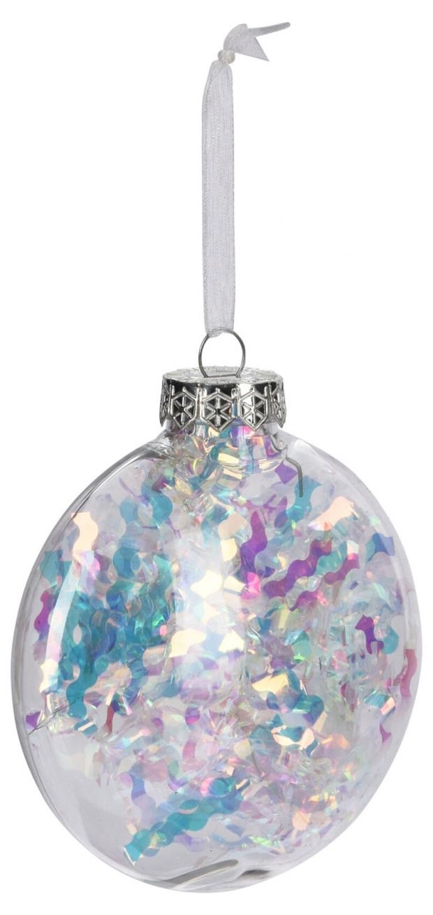 

Шар на ель Koopman Медальон 10 см прозрачный 1 шт. в ассортименте