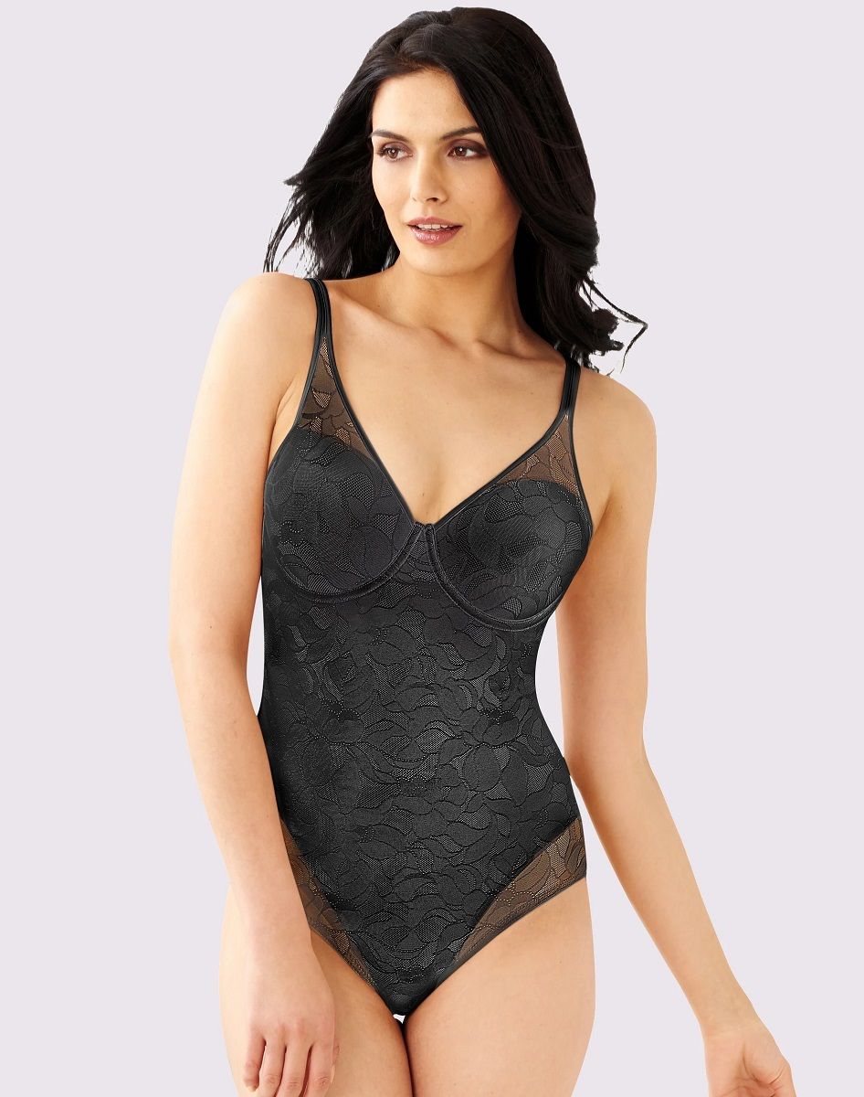 

Кружевная грация Ultra Light Body Shaper With Lace 90B черный