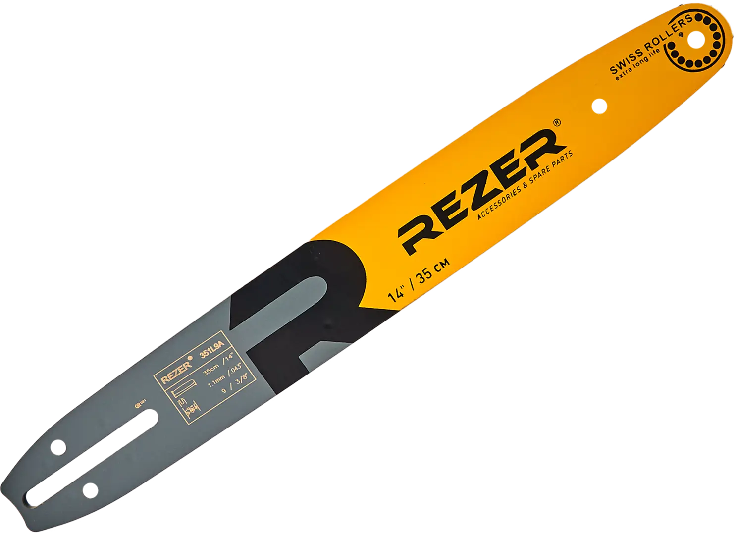 

Шина для цепной пилы Rezer 351 L 9А 3/8" 35 см