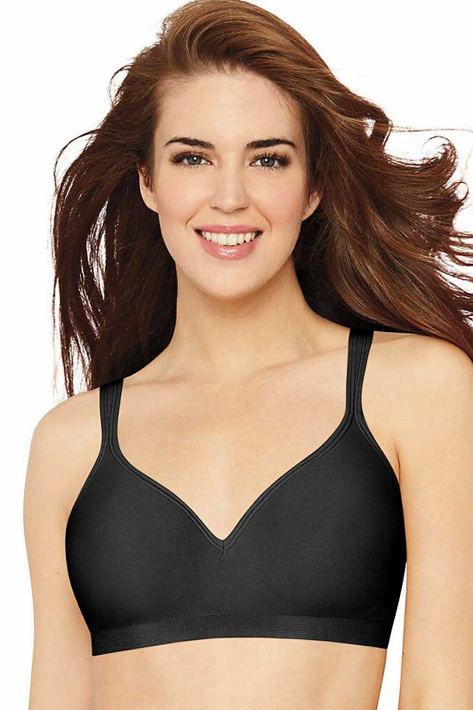 

Бесшовный бескаркасный бюстгальтер Comfort Revolution Wireless Bra 80D черный