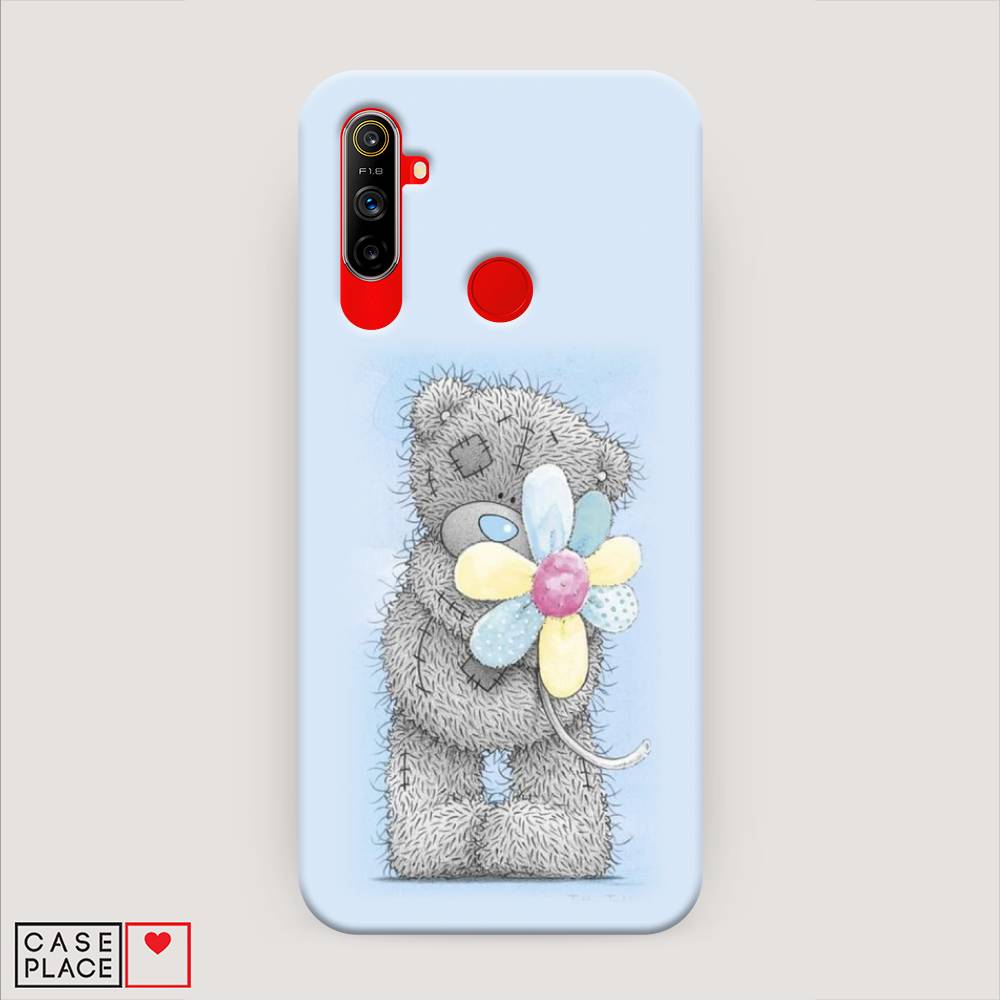 

Пластиковый чехол "Me to you с ромашкой" на Realme C3, 253020-1