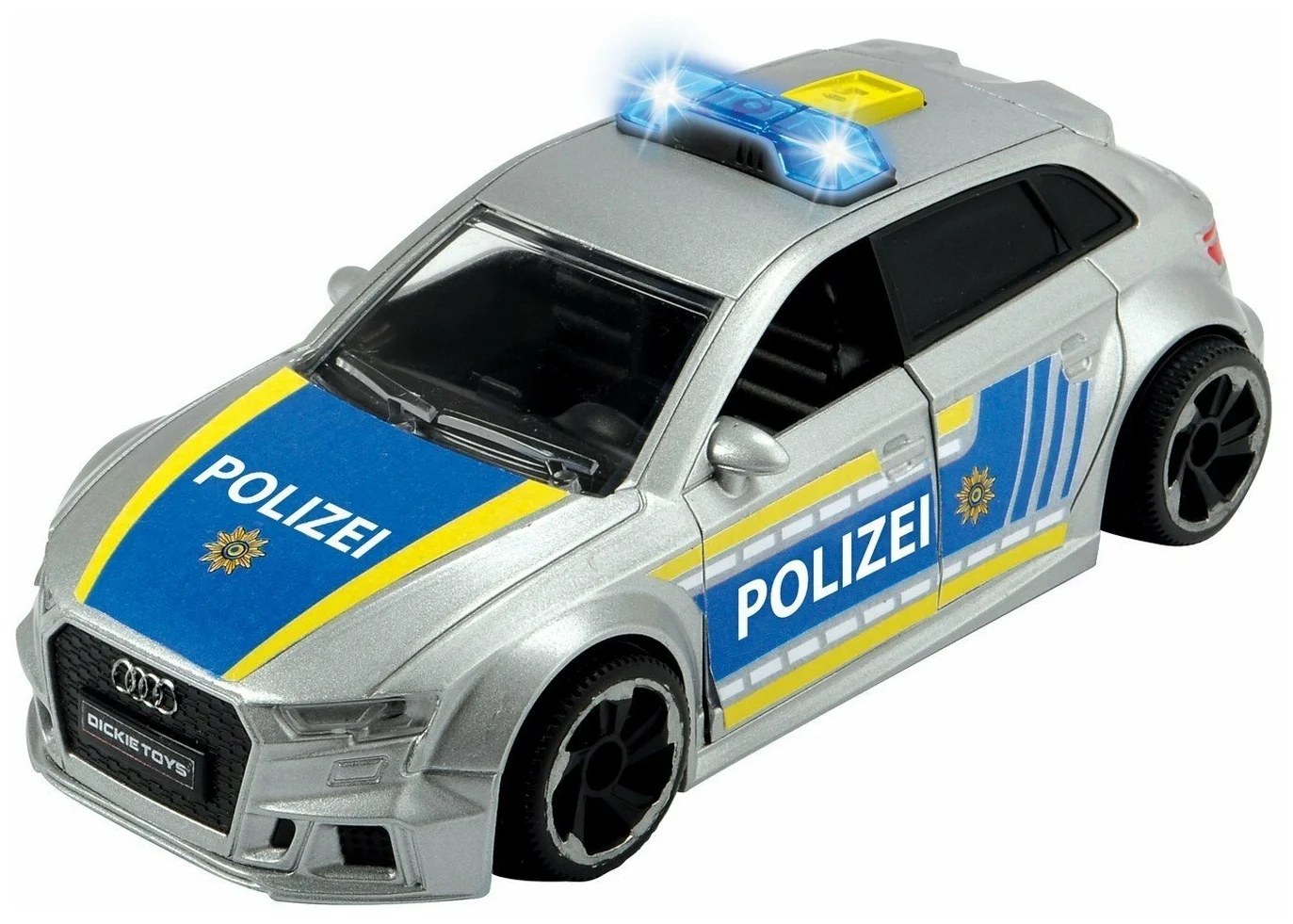 фото Машинка полицейская dickie audi rs3 15 см dickie toys