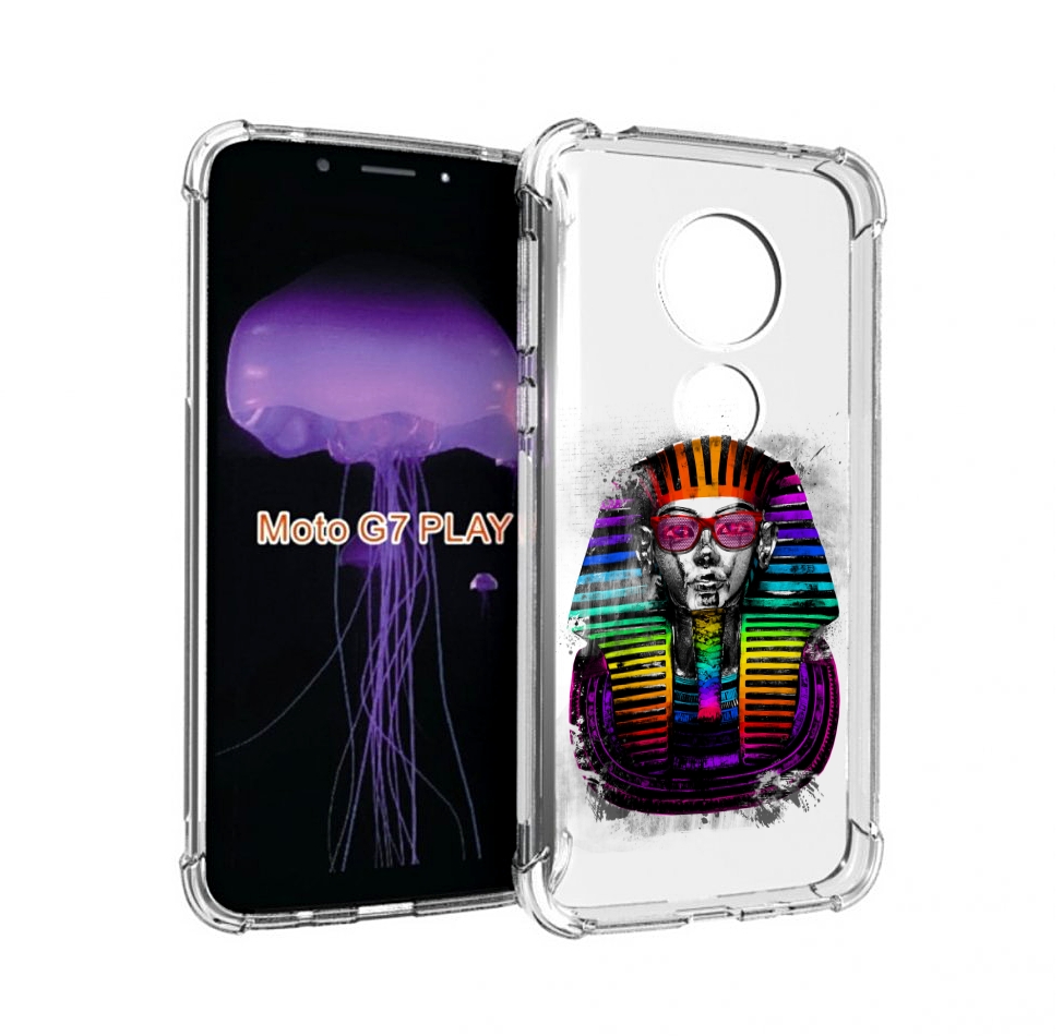 

Чехол MyPads модная богиня для Motorola Moto G7 Play, Прозрачный, Tocco