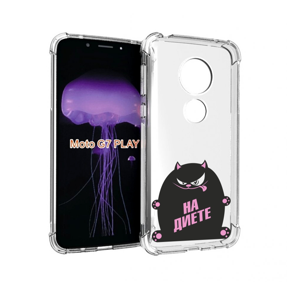 

Чехол MyPads на диете для Motorola Moto G7 Play, Прозрачный, Tocco