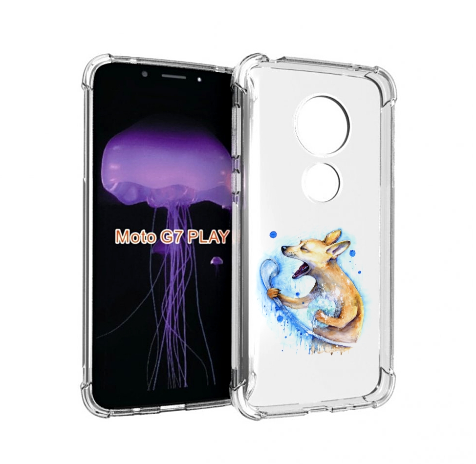 

Чехол MyPads пение в душе для Motorola Moto G7 Play, Прозрачный, Tocco