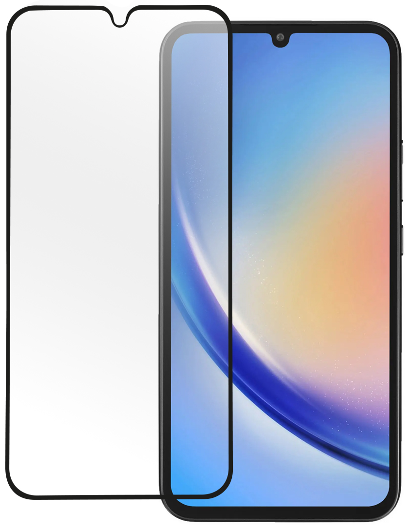 

Защитное стекло PERO Full Glue для Samsung Galaxy A34 (Черный)