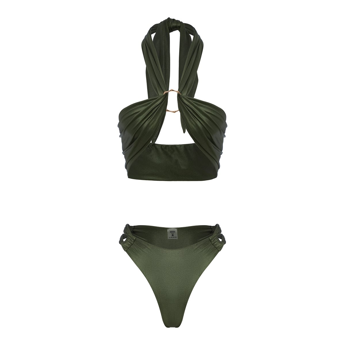 

Купальник раздельный женский Mood Swimwear 39230 зеленый S, 39230