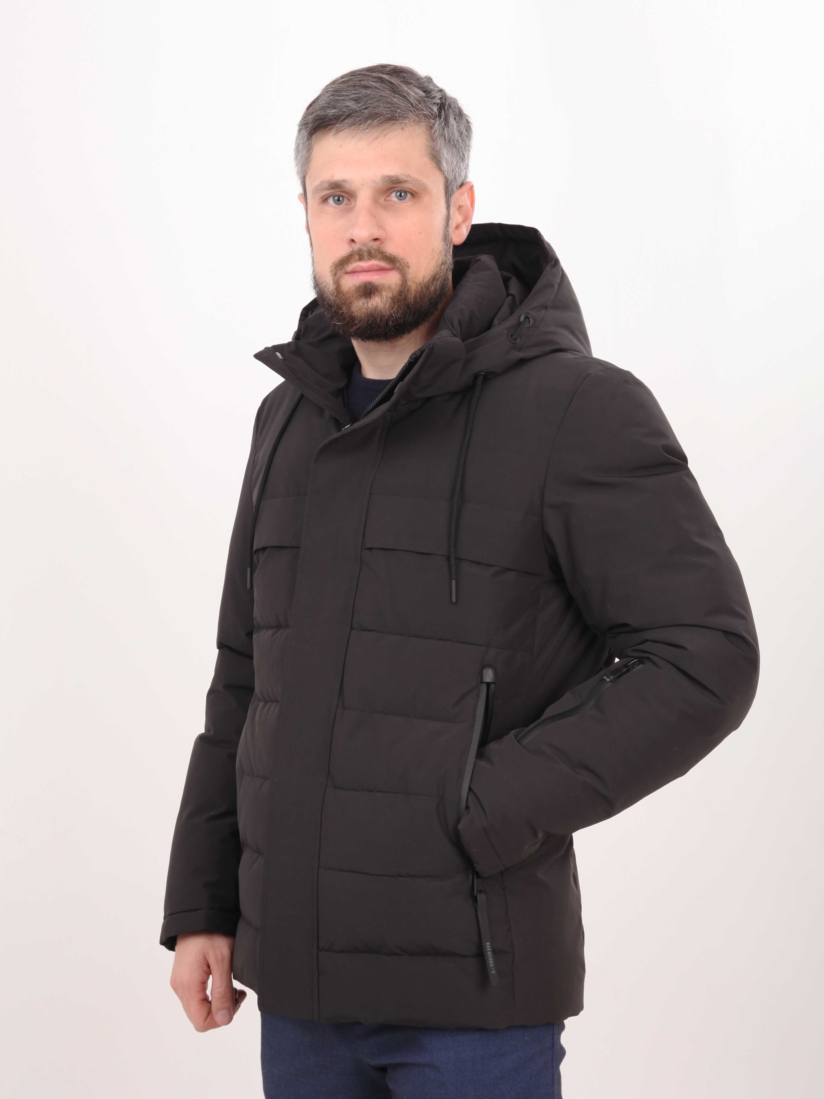 

Куртка мужская LABIALI 22AW8960M черная 2XL, 22AW8960M