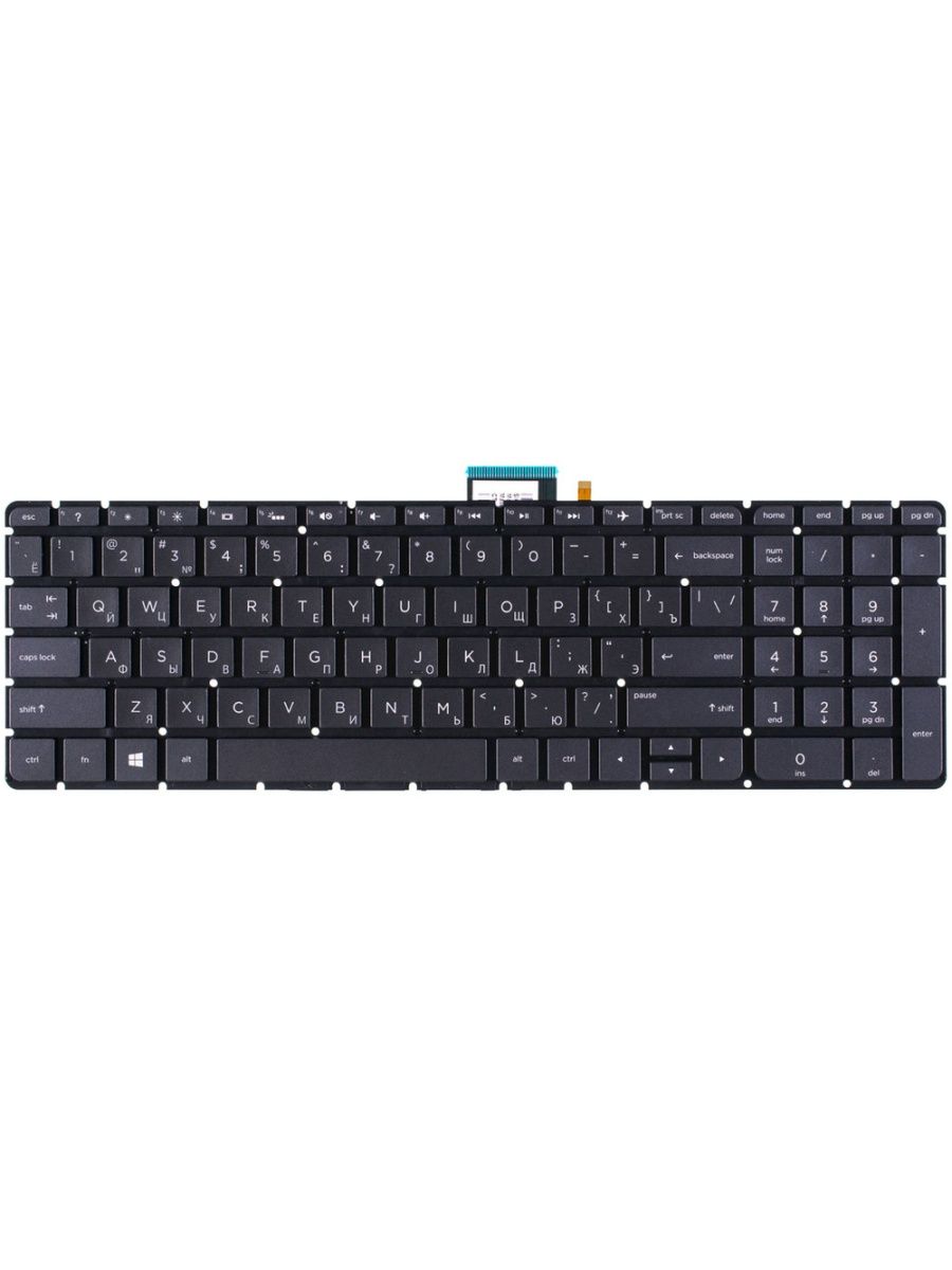 Клавиатура для ноутбука HP Pavilion 15-AB036UR черная