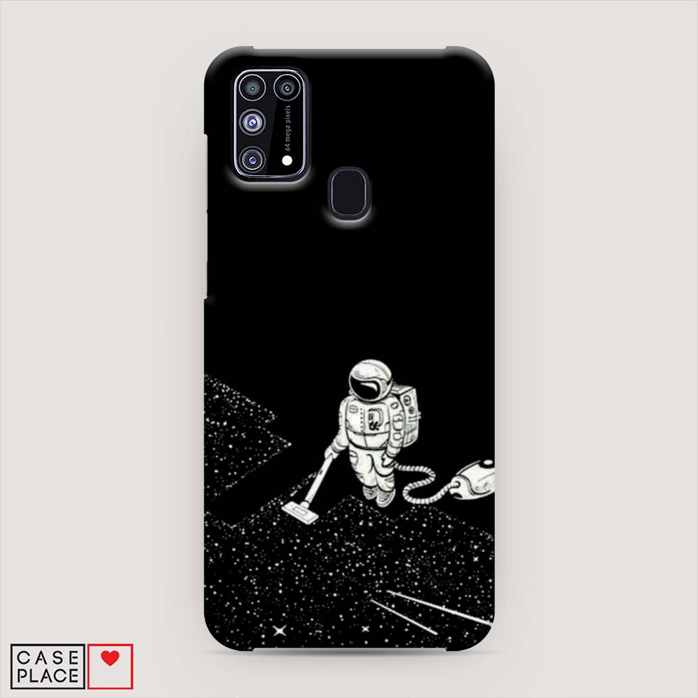 

Пластиковый чехол "Космонавт с пылесосом" на Samsung Galaxy M31, 2100720-3