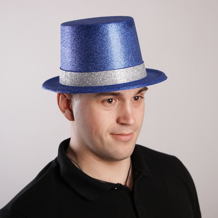 Страна Карнавалия Карнавальная шляпа «Фееричный цилиндр», цвета МИКС