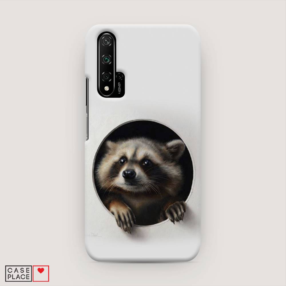 

Чехол Awog "Любопытный енот" для Huawei Nova 5T, 610520-1
