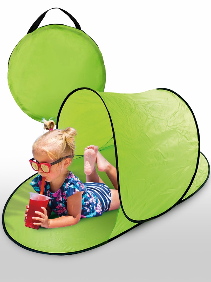 Детская пляжная палатка Aiden-Kids зеленая 001072