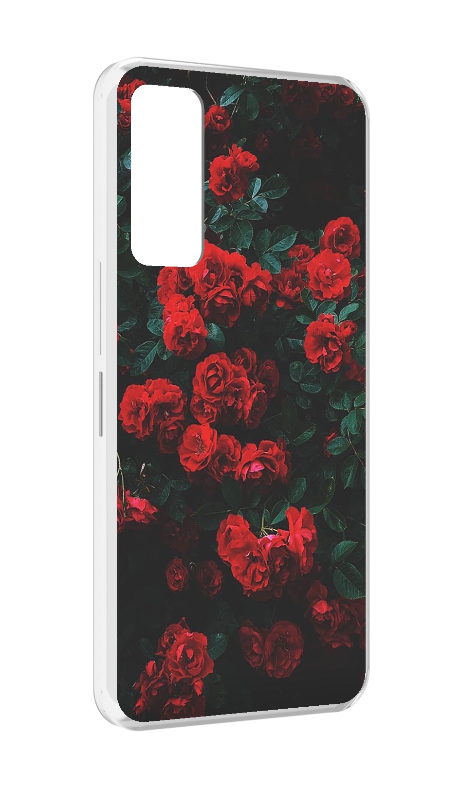 

Чехол MyPads розы-в-листьях для TCL 30 / TCL 30 5G / TCL 30+ plus, Прозрачный, Tocco